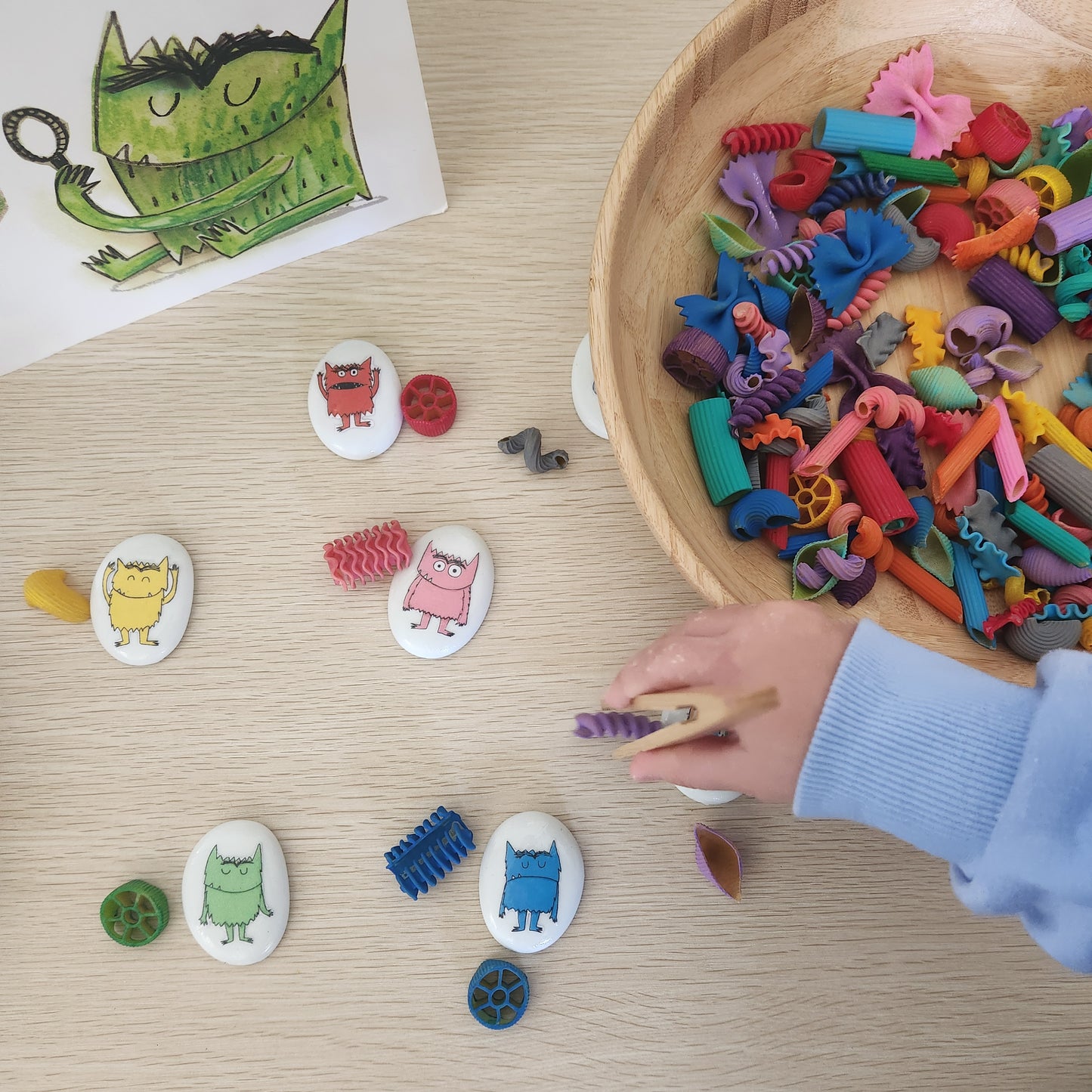 The Colour Monster Story Stones