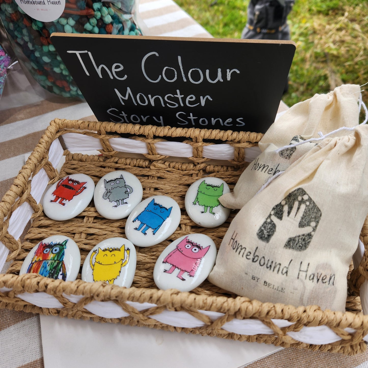 The Colour Monster Story Stones
