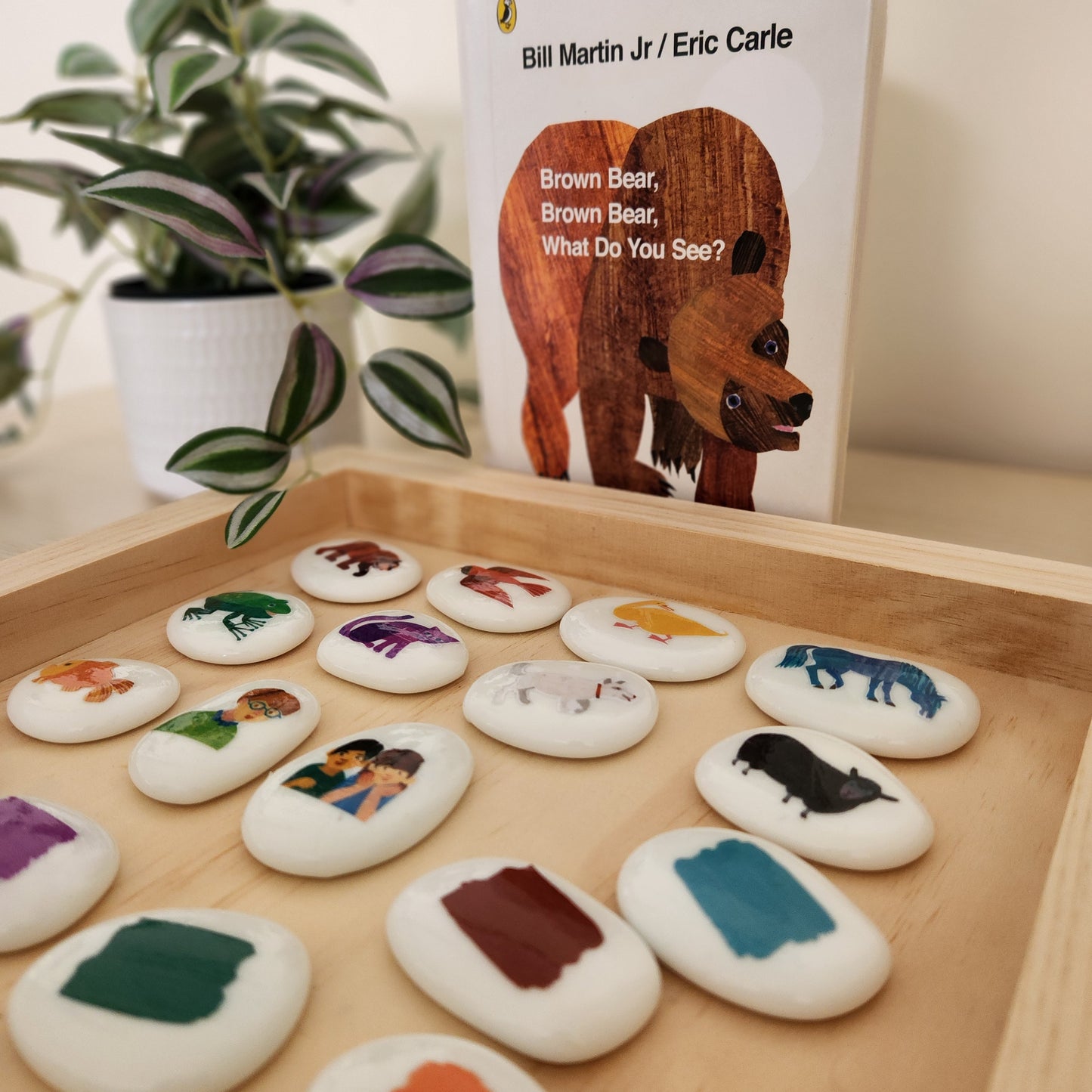 Brown Bear, Brown Bear What do you see? Story Stones
