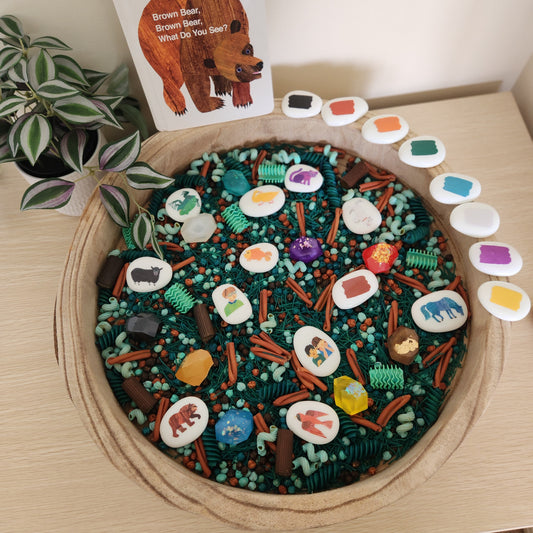 Brown Bear, Brown Bear What do you see? Story Stones