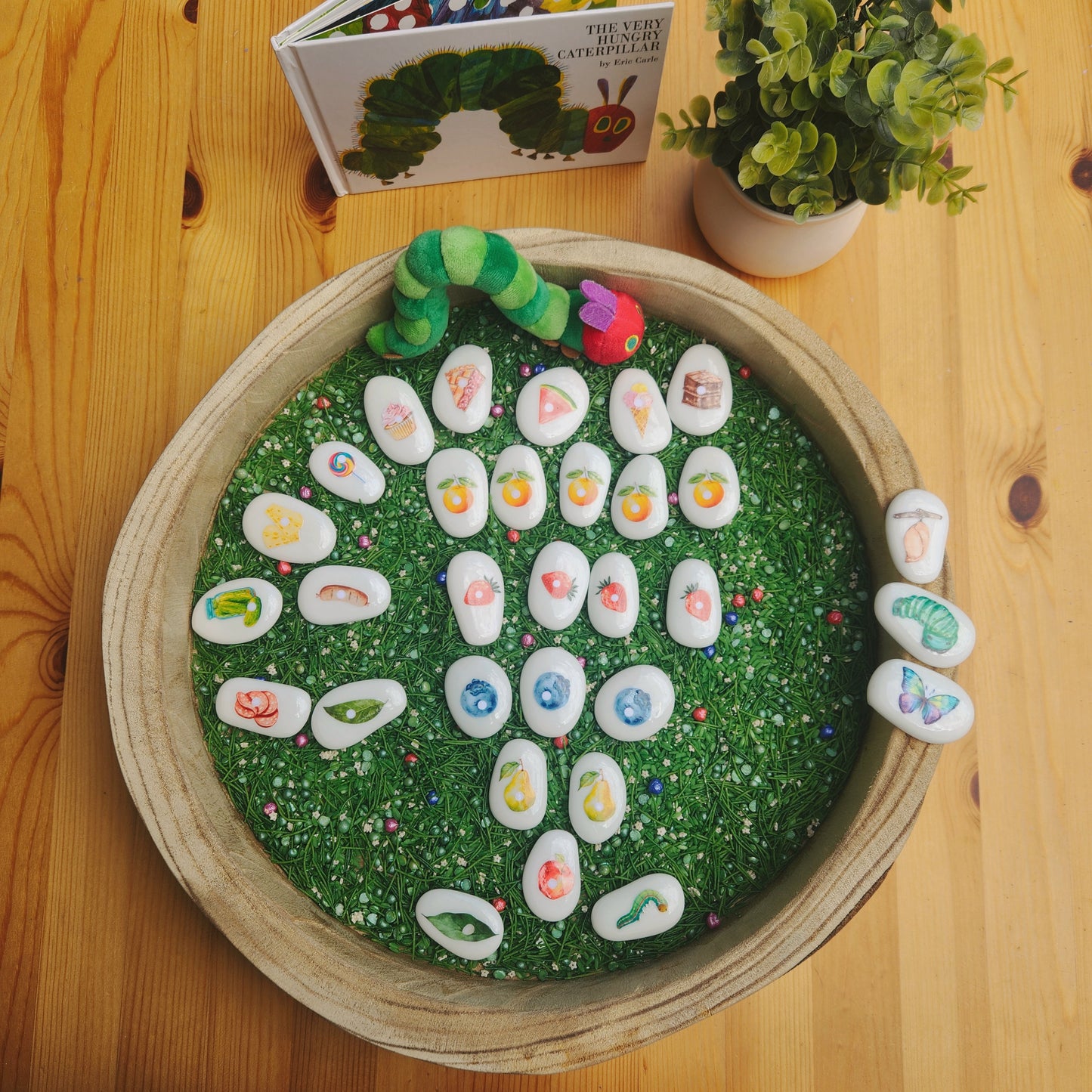 The Very Hungry Caterpillar Story Stones