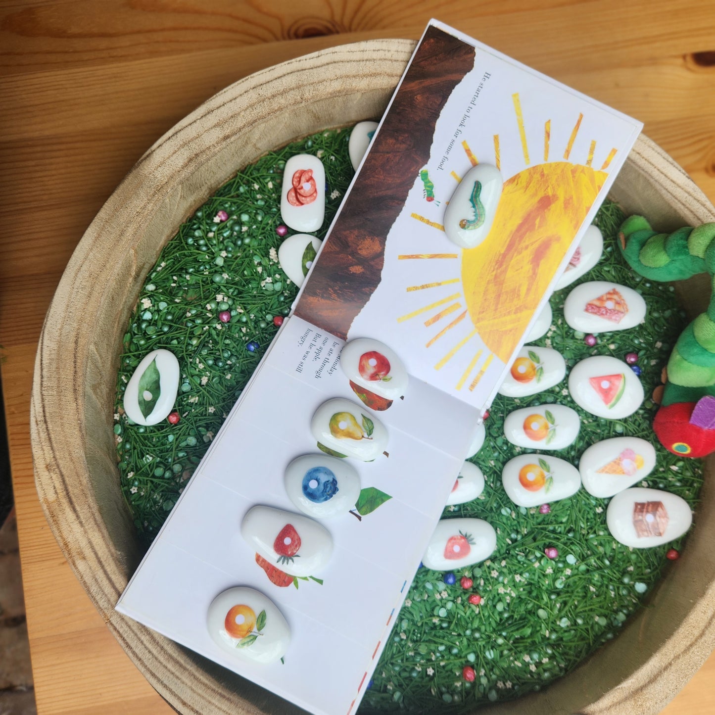 The Very Hungry Caterpillar Story Stones