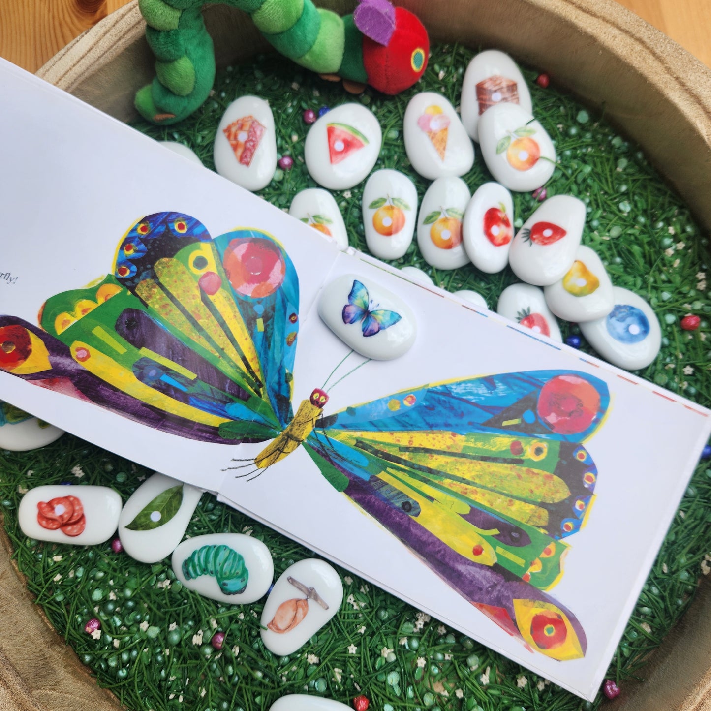The Very Hungry Caterpillar Story Stones