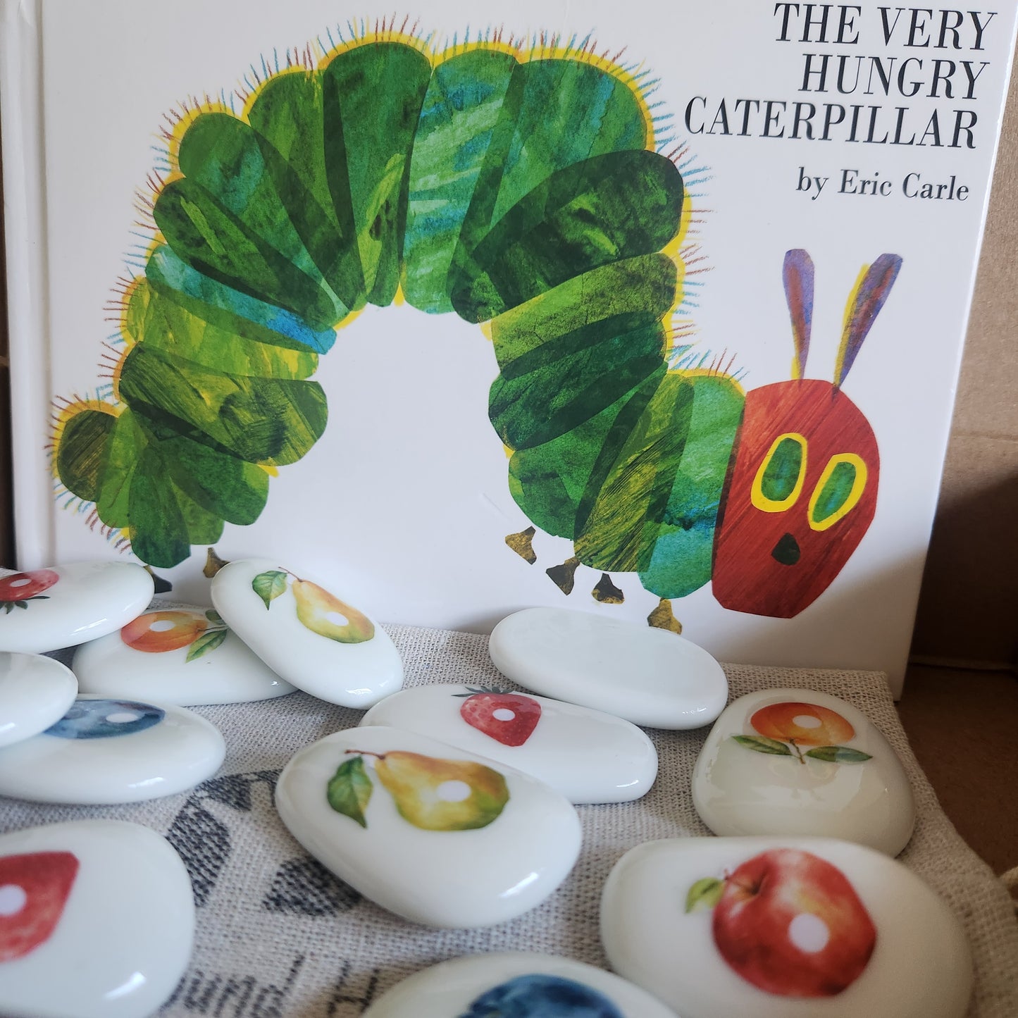 The Very Hungry Caterpillar Story Stones