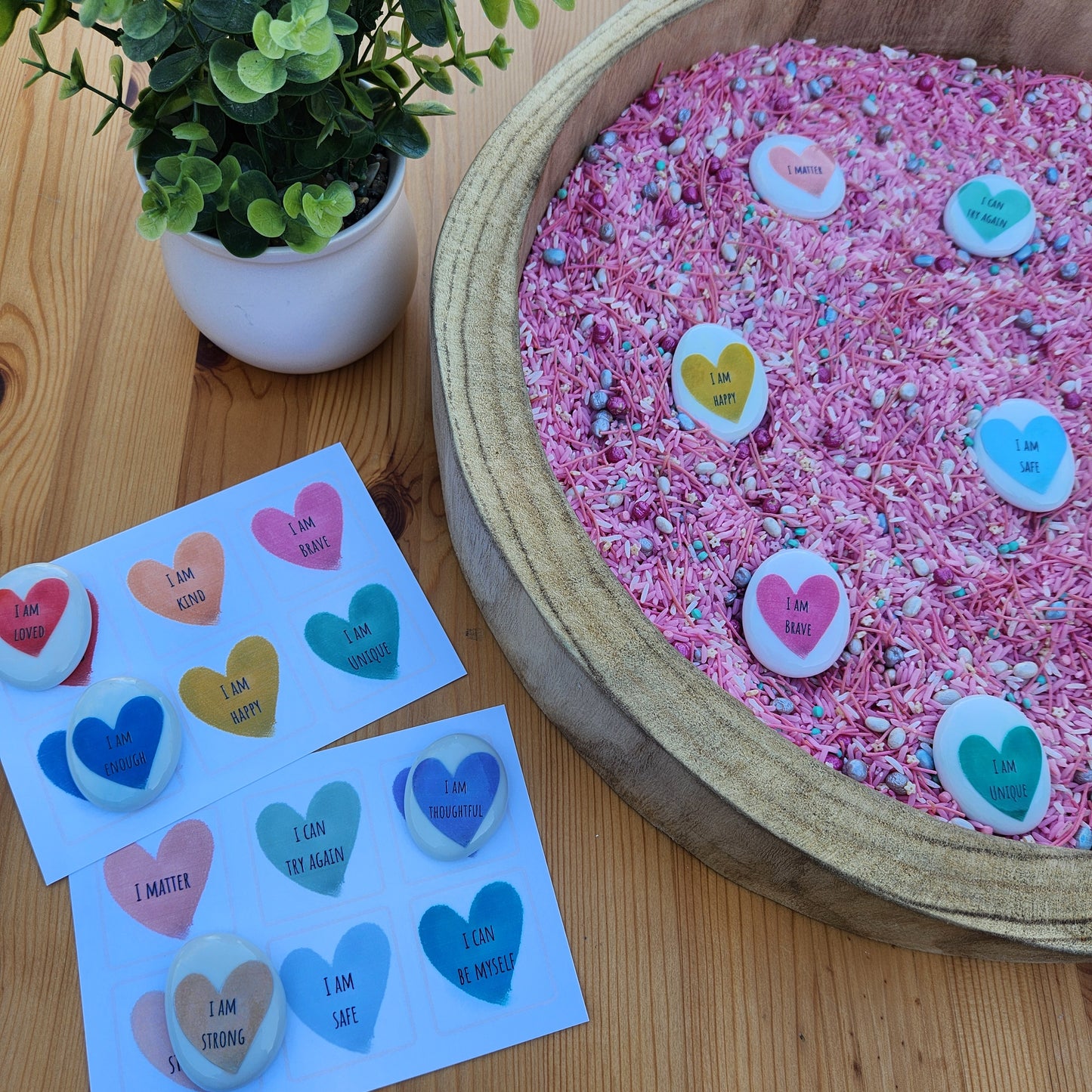 Affirmations Stones Set